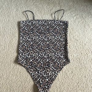 cheetah print bodysuit